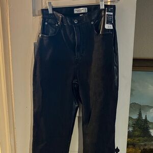 Abercrombie & Fitch Ultra High Rise Black Jeans
